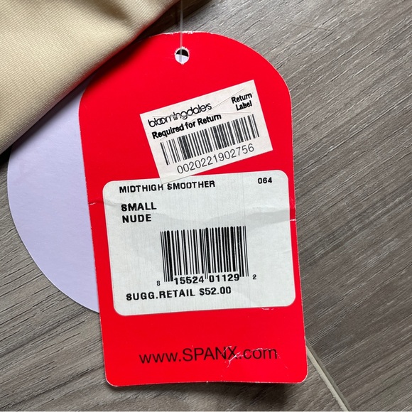 Spanx Mid-Thigh Smoother Nude - Picture 5 of 5